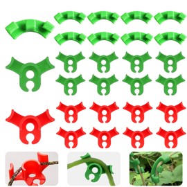 Pack of 90 Plant Benders, Plant Growth Bender Clips, Small and Large Plant Bender Clips, Low Stress Training Clips, 90 Degree Plant Bender, for Bending Rhizomes and Changing the Growth Direction
