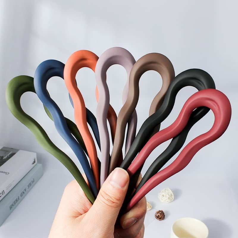 Nakanoya U-pin, Plastic, Resin, U-shaped Pin, U-shaped Comb, Hair Fork,
