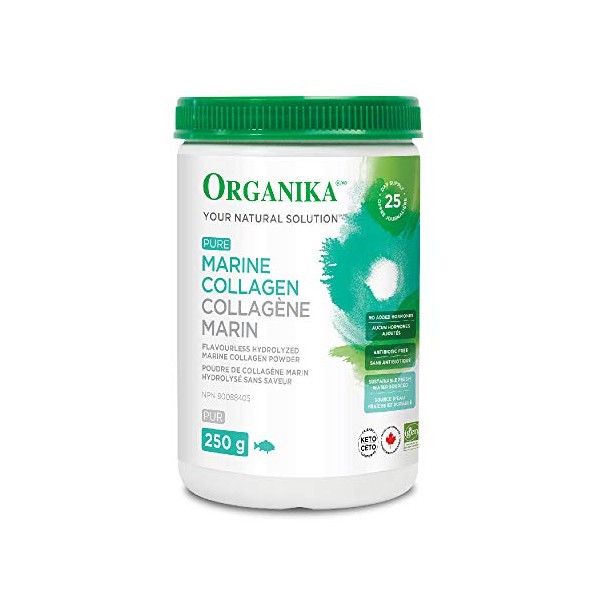Organika Organika Canadian-Made Marine Collagen Powder - Wild-Caught from North