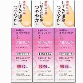 Minon 4987107628978-3 Amino Moist Aging Care Oil, 0.7 fl oz (20 ml) x 3 Bottles (4987107628978-3) Serum Oil with a few drops of serum oil for added moisture and firmness