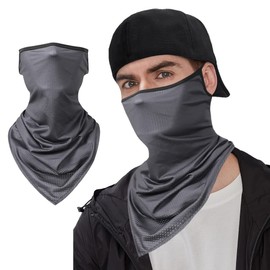 KINGREE Balaclava Ski Mask, Motorcycle Helmets Liner Neck Gaiter, Quick-Dry Half Masks
