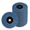 Alrens Pack of 12 Flap Discs, Flap Discs, Sanding Discs,