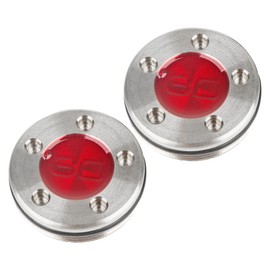 FoFoFo Golf Putter Weights Compatible with Scotty Cameron 2pcs Red 5g/10g/15g/20g/25g/30g/35g/40g/45g Compatible with Titleist Scotty Cameron Putter Newport (30g)