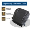 Priprilod Black Perforated Leather with Black Stitching Driver Side Bottom