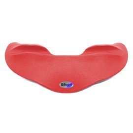 Barbell Squat Pad Shoulder Pad 1 In Professional TPE Dumbbell Squat Protective Cover Protection Pad Protector (Black) (Red)