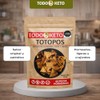Totopos Keto Botana de Almendra 40 Piezas (Naturales) 125 gramos