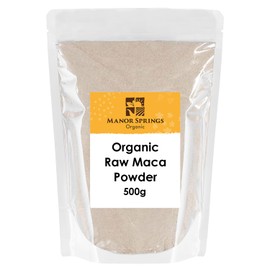 Organic Raw Maca Powder 500g by Manor Springs Organic