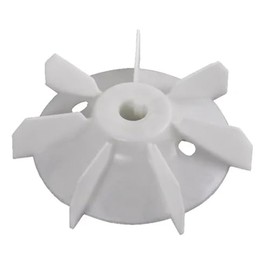 cyclingcolors Fan Wheel Electric Motor Plastic Compressor Fan Blade Shaft Wheel Motor, 155 mm x 19.2 mm