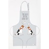 Sweet William Jack Russell apron