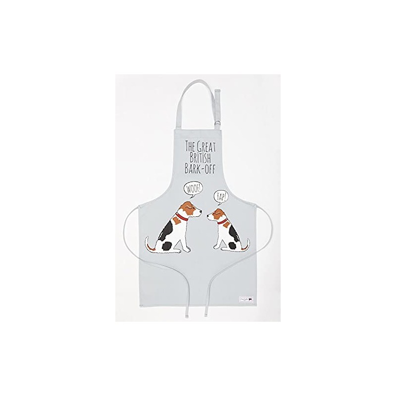 Sweet William Jack Russell apron