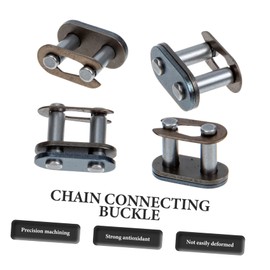 ULTECHNOVO 20pcs Chain Connector Accessories Chain Connecting Link Buckle Easy Install Heavy Duty for Motorcycles