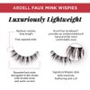 Ardell Faux Mink False Eyelashes, Wispy Natural Lashes, Reusable, Soft