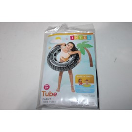 Intex 36" Inflatable Giant Tire Swimming Pool Float Tube for Kids and Adults