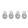M10X1.25 Schraube M10 1,25 4Pcs Hex Bolt Socket Cap Screw