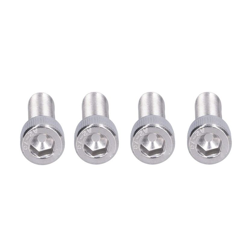 M10X1.25 Schraube M10 1,25 4Pcs Hex Bolt Socket Cap Screw