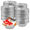 LEGLO 200Pcs Aluminum Foil Mini Pie Tins - 3 Inch