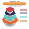 SOPHICO Silicone Replacement Lids for Pyrex Sculpted Glass & Tinted