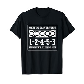 If you understand 1 2 4 5 3 tuner ignition sequence 5 cylinder t-shirt, black, s