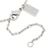 Coach 54514 Women's Open Circle Stone Pendant Outlet Necklace Accessories