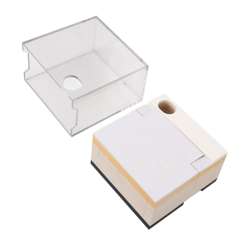 3D Mosque Notepad LED Lights 3D Tear Away Paper Sculpture