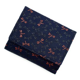 Indenya Indo, Nagomi, Dragonfly, Traditional Crafts, Koshu Inden, Deerskin Lacquer, Original Brand, navy