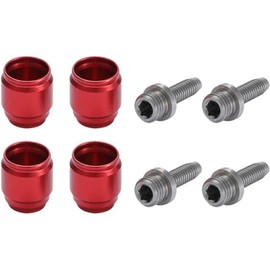 CEPILLO Hydraulic Brake Olive Insert Kit, Replacement for Sram Avid, CNC Brass Fittings with DOT 5.1 Certification