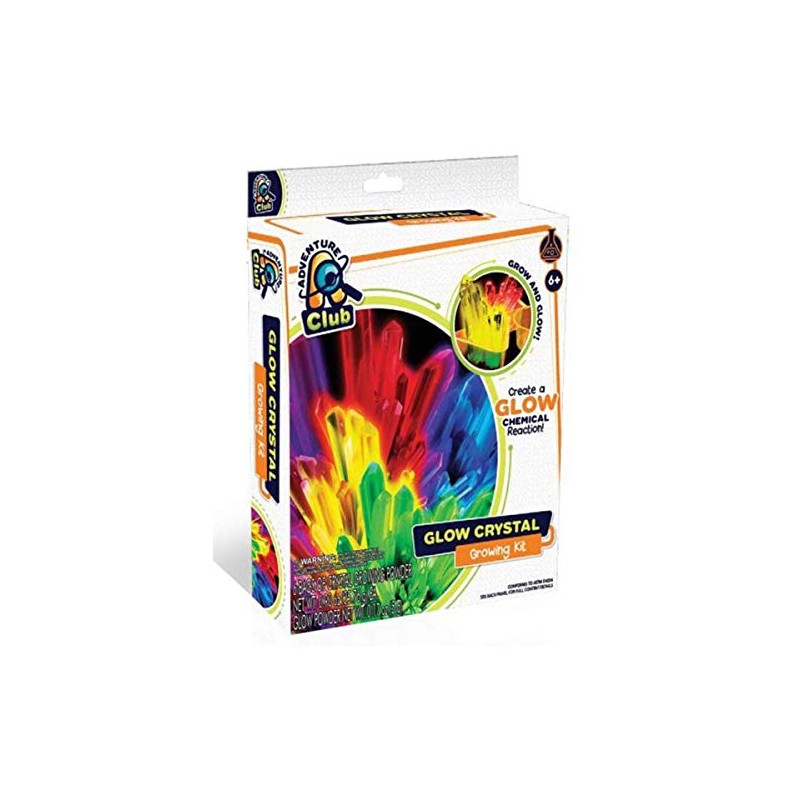 Adventure Club Glow Crystal Growing Kit