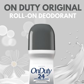 Avon On Duty Original 24H Roll-On Antiperspirant Deodorant, 2.6 fl oz (4-Pack)