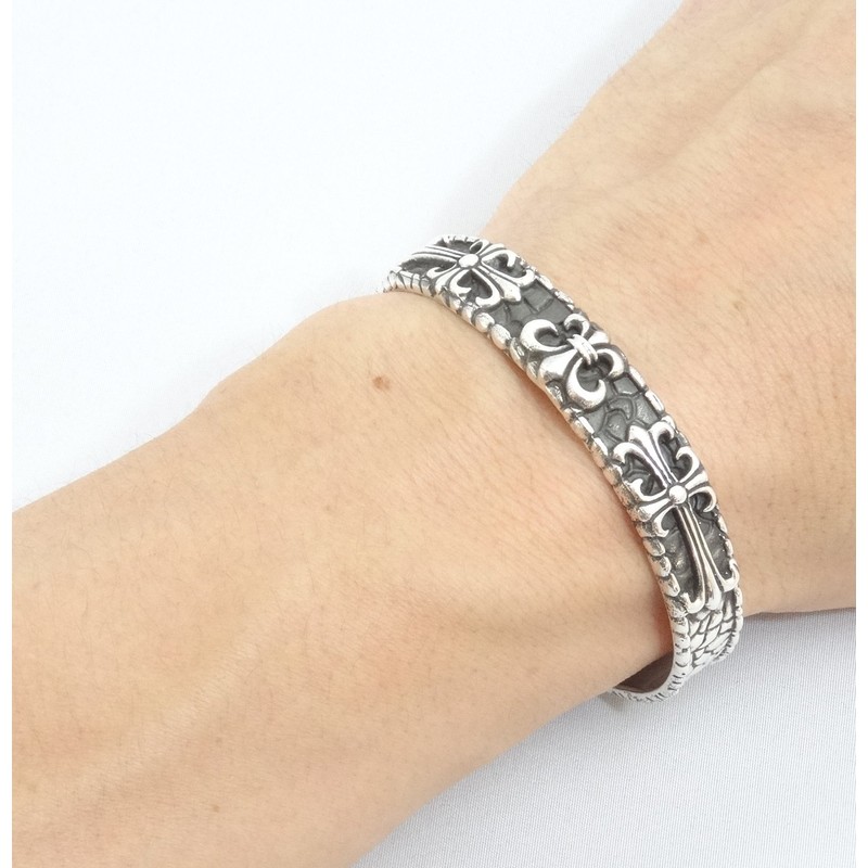 cmy select 925 Silver Bangle Bracelet, Gentlemen, Men's, Manufacturers, Silver