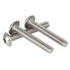 MewuDecor M6-1.0 x 14mm Flanged Button Head Socket Cap Screws