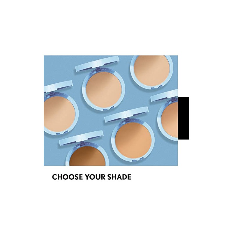 COVERGIRL Clean Matte Pressed Powder, Medium Light (Packaging May Vary)