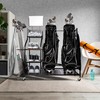 North South Store Golf Bag Storage Garage Organizer