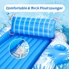 Inflatable Pool Lounger Float for Adults - 70" x 60"