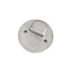 heyous Hidden Recessed Furniture Handle Stainless Steel 51x16mm Round Flush