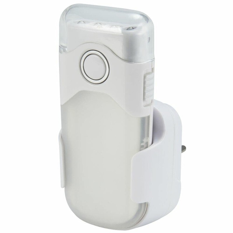 Alecto ATL-80 LED Night Light with Light Sensor, Emergency Torch,