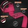 RDX Weight Lifting Straps,Powerlifting Deadlifting, Anti Slip 60CM Hand Bar