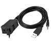 CHELINK USB AUX Flush Mount - Car Dashboard Panel Jack