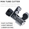 YoiYee Compact Adjustable Tube Cutter, 3-28mm – Precision Mini Pipe