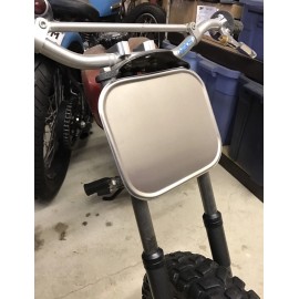 DIRTROADRACING 1 PIT BIKE GO KART VINTAGE RACING NUMBER PLATE 7.5"x9",.032"x1/4"EDGEBead Al New