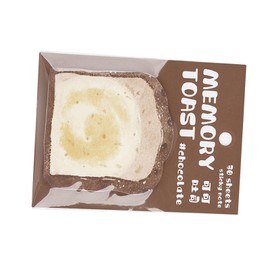 Memo Pads Sticky Notes, Toast Bread Shape, Cute Memo Pads 30 Sheets, Work with Playful Touch, Study Ideal for Busy Individuals