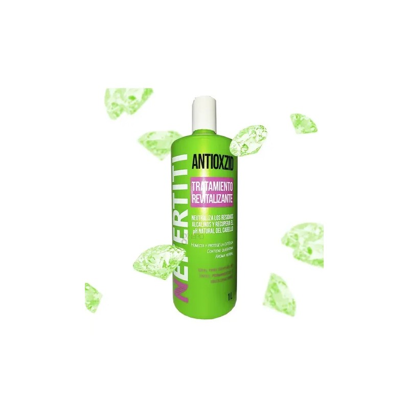 Tratamiento Antioxzid Nefertiti Keratina Revitalizante 1 Lt