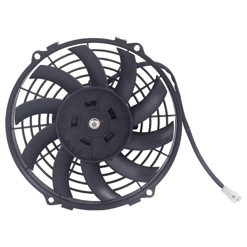 TOPAZ 9'' Inch Slim Push Pull Electric Curved Radiator Cooling