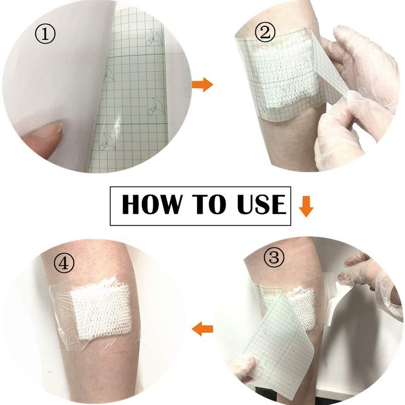 PICC Moisture Barrier for Shower - Transparent Film Wound Dressing
