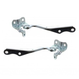 For Toyota Corolla 2009 10 11 12 2013 Hood Hinge Driver and Passenger Side | Pair | Replacement For TO1236162, TO1236161 | 5342002170, 615343433073, 5341002170, 615343433066