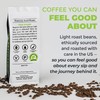 Wink Coffee Blonde Espresso, Light Roast Whole Bean Coffee, Single