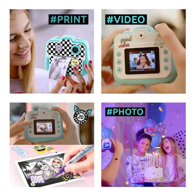 Photo Creator Kids Instant Print Camera