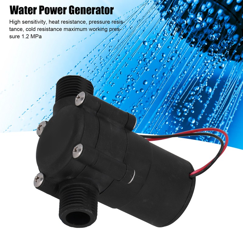 Water Generator Tubular Hydro Electric High Power G1/2in Male Thread