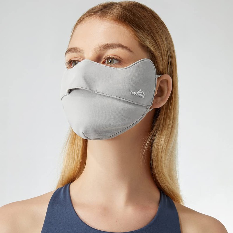 UV Face Cover UPF 50+ Women Breathable Face Covering Protection