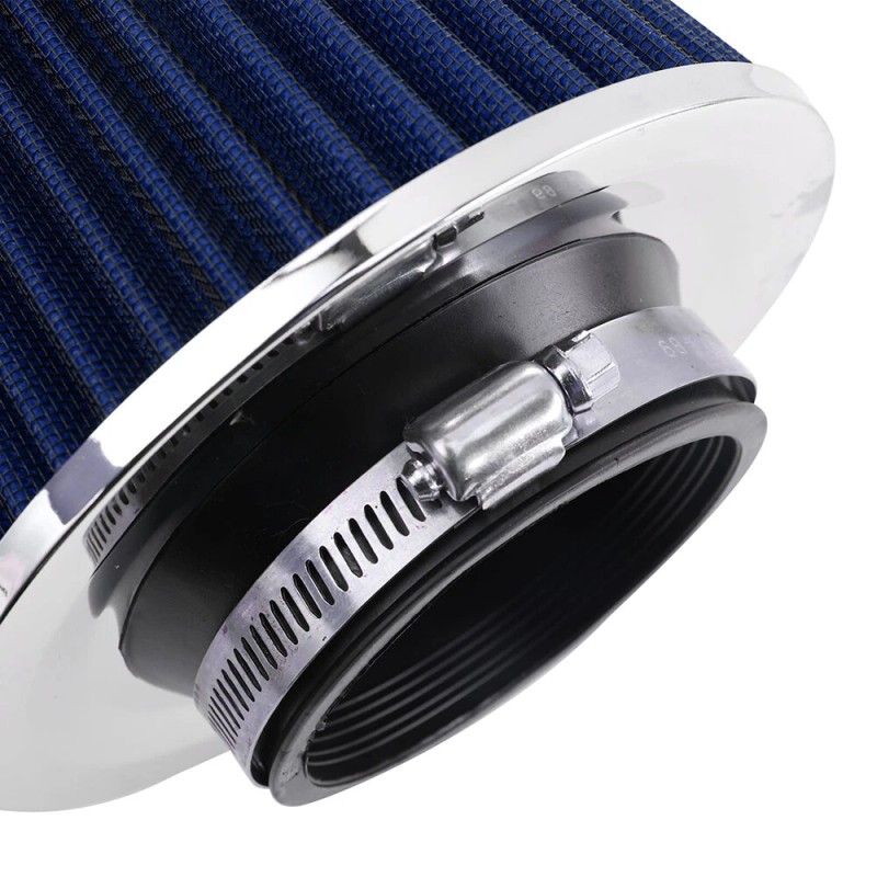 zoo3026 3'' Car Cold Air Intake Filter Induction Pipe Power