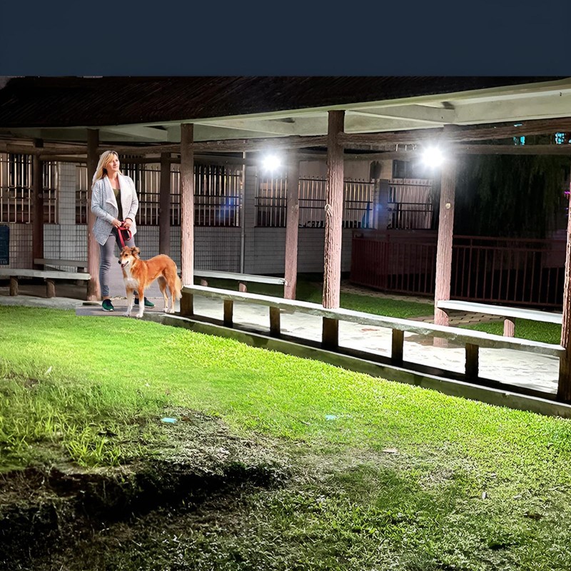 ABZXT Solar Outdoor Pendant Light IP65 Waterproof Motion Sensor Auto